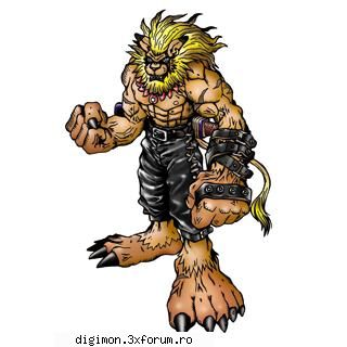 Favoritul - digimonul meu favorit este leomon pentru ca e - Favorit